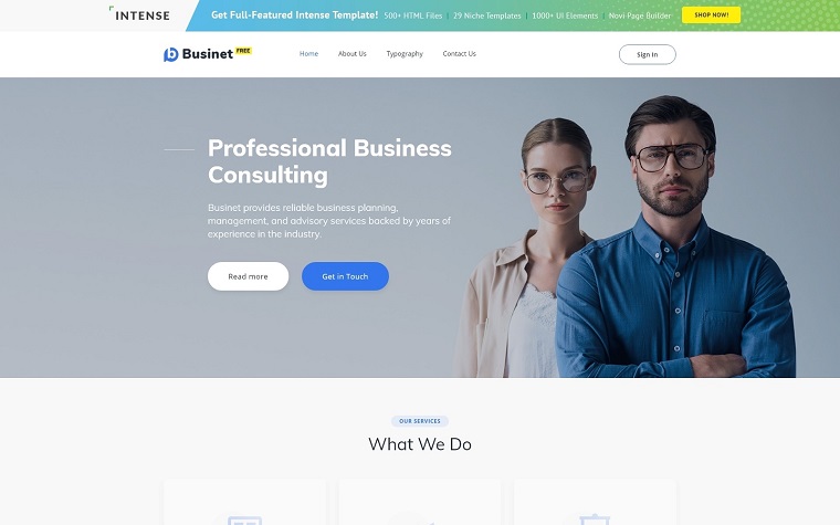 Best Free Business Website Templates of Year 2022 - DesignFloat